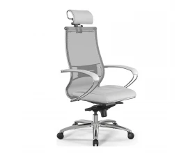 Кресло Samurai L2-6K M06.B31.G04.W03 Сетка/Экокожа, Белый images