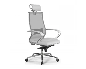 Кресло Samurai L2-6K M06.B32.G11.W03 Сетка/Экокожа, Белый images