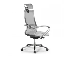 Кресло Samurai L2-6K M26.B32.G25.W03 Сетка/Экокожа, Белый images