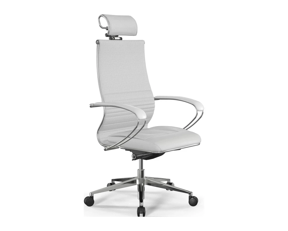 Кресло Samurai L2-8K M26.B32.G25.W03 Экокожа, Белый