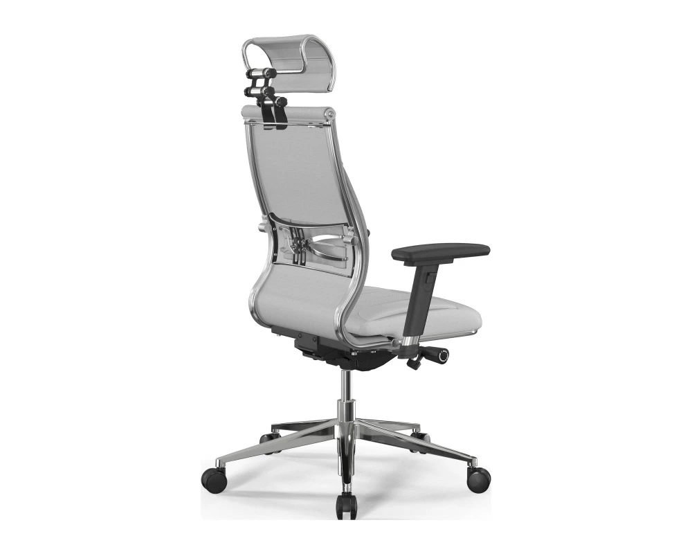 Кресло Samurai M3-11D M26.B32.G25.W03 Экокожа, Белый