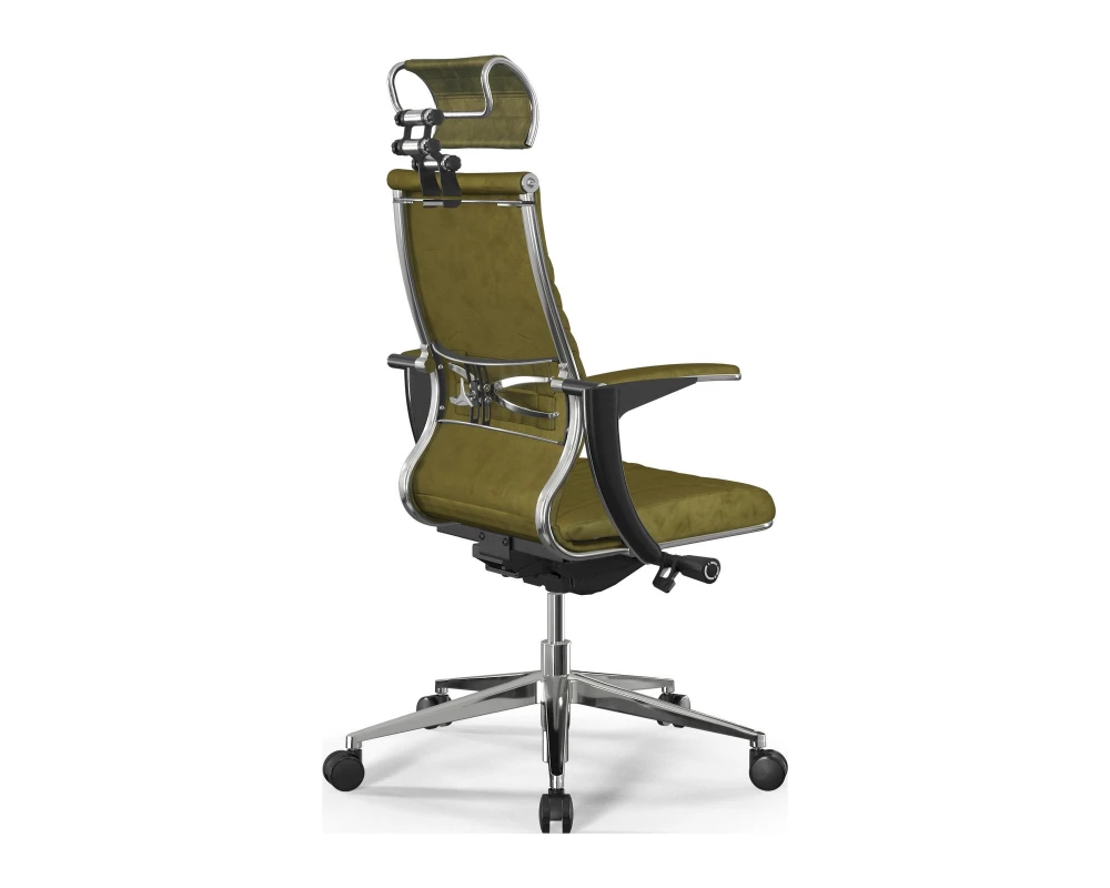 Кресло Samurai M3-13U M26.B32.G25.W03 Велюр, Оливковый