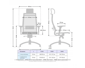 Кресло Samurai S-3.05 MPES Сетка, Белый images