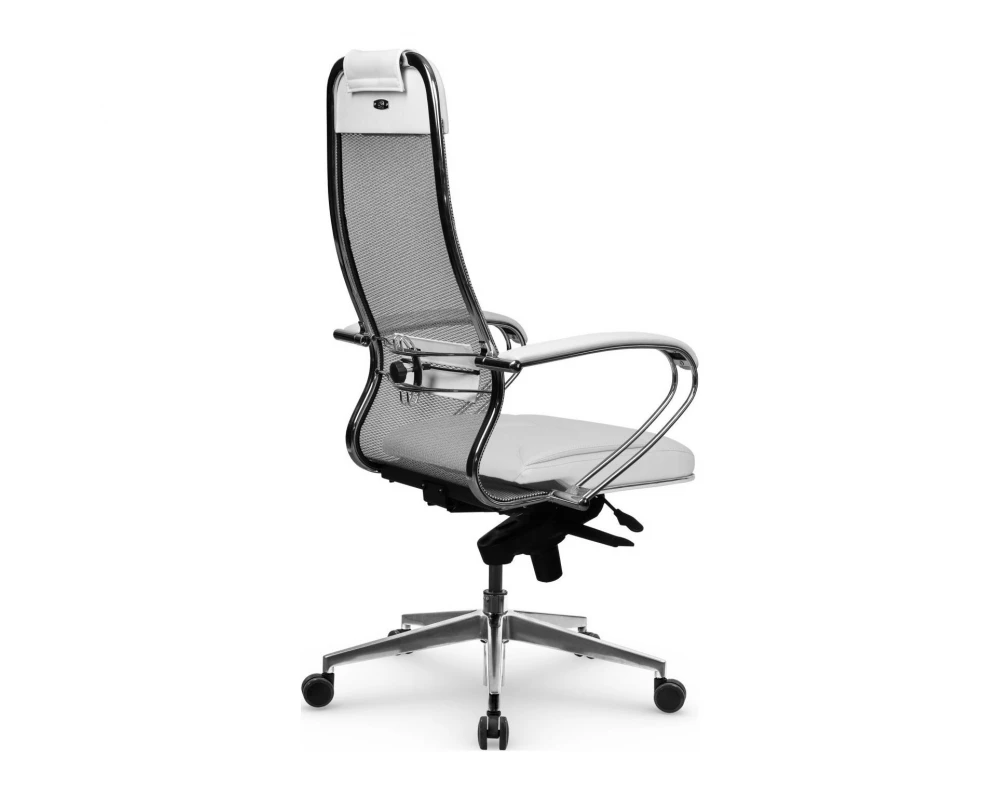 Кресло Samurai SL-1.041 MPES Сетка/Экокожа, Белый