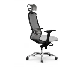 Кресло Samurai SL-3.04 MPES Сетка/Экокожа, Белый images