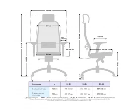 Кресло Samurai SL-3.041 MPES Сетка/Экокожа, Белый images