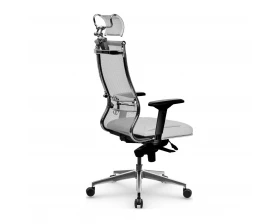 Кресло Samurai SL-3.051 MPES Сетка/Экокожа, Белый images