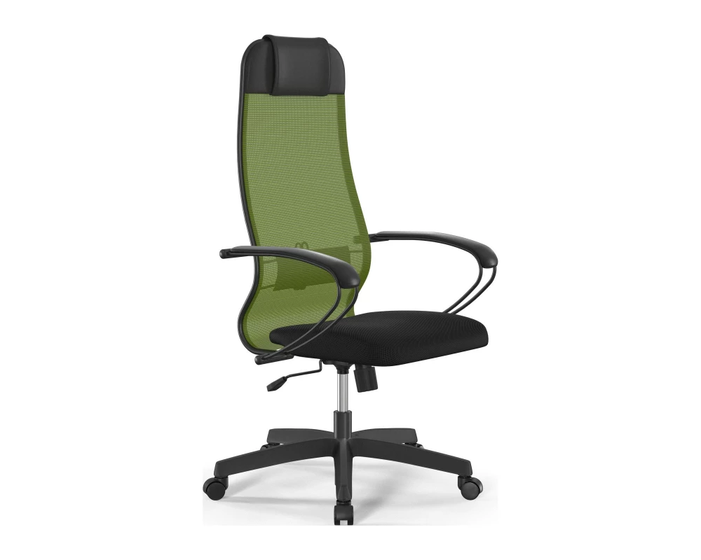 Кресло Sit 10 B1-111K M09.B02.G15.W01 Сетка, Зеленый/Черный