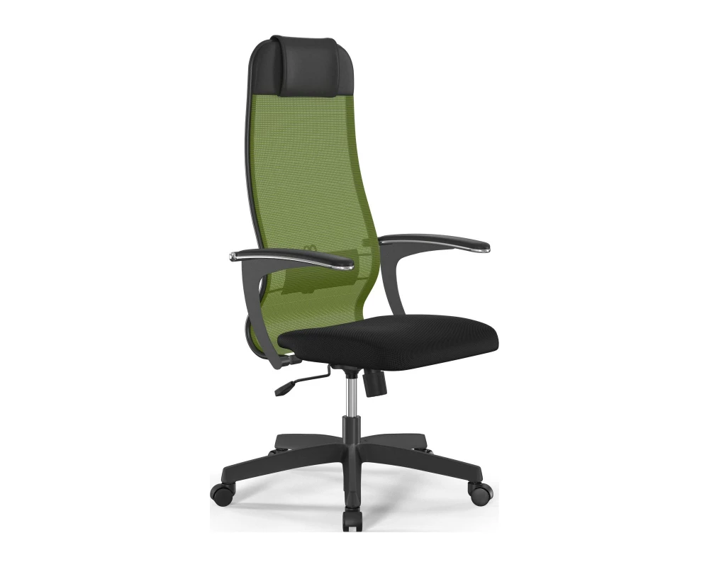 Кресло Sit 10 B1-111U M09.B02.G15.W01 Сетка, Зеленый/Черный