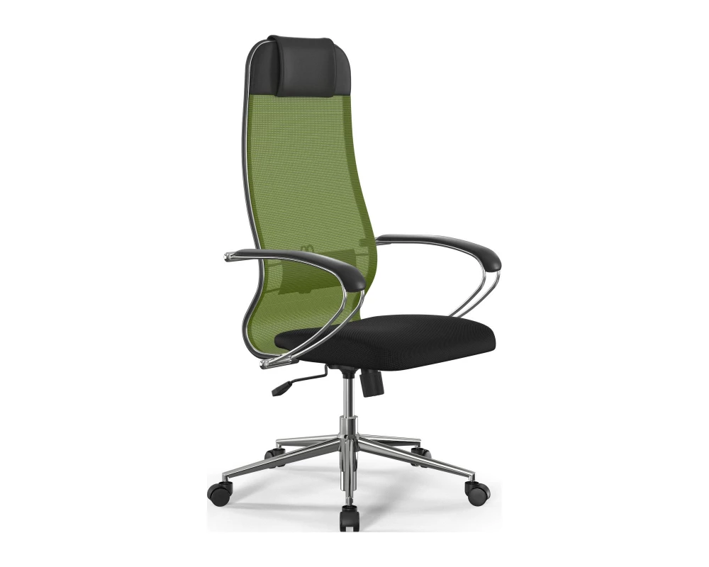 Кресло Sit 10 B1-180K M09.B23.G18.W01 Сетка, Зеленый/Черный