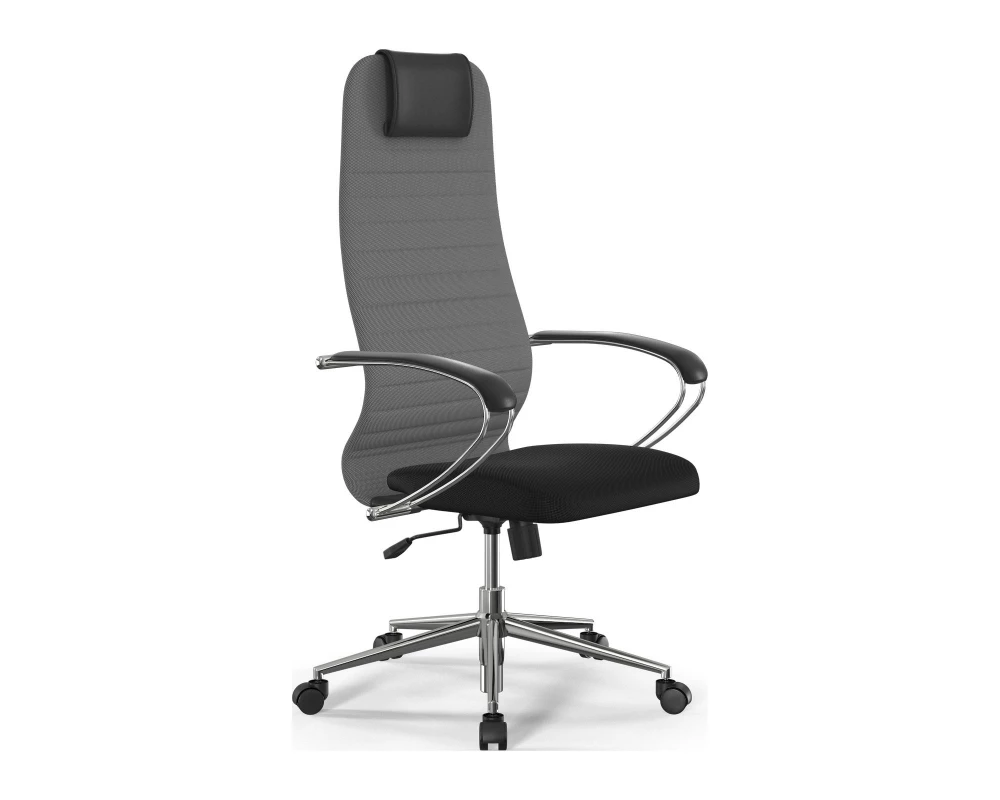 Кресло Sit 8 B1-10K M09.B23.G18.W01 Сетка, Светло-серый/Черный