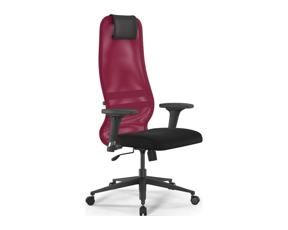 Кресло Sit 8 B1-8D M09.B11.G19.W02 Сетка, Красный/Черный