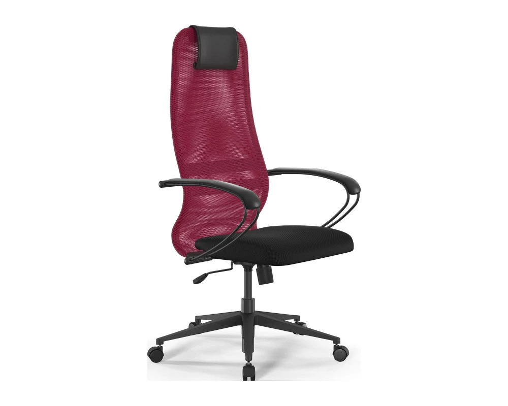 Кресло Sit 8 B1-8K M09.B11.G19.W02 Сетка, Красный/Черный