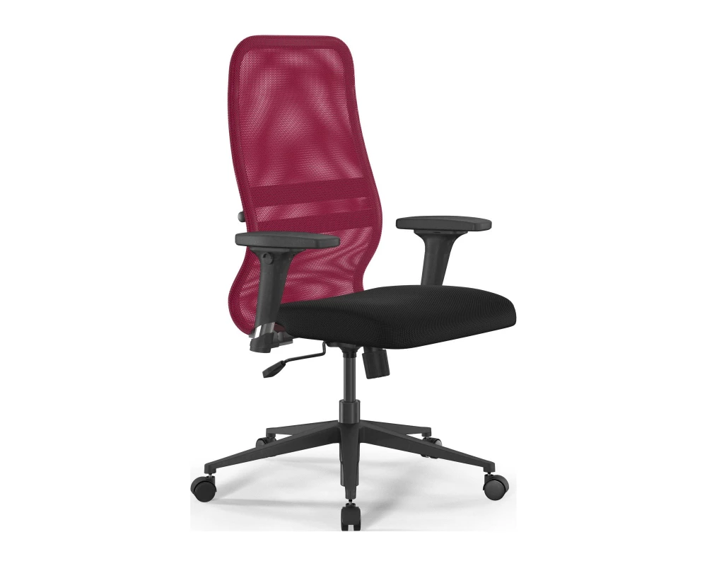 Кресло Sit 8 B2-8D M09.B11.G19.W02 Сетка, Красный/Черный