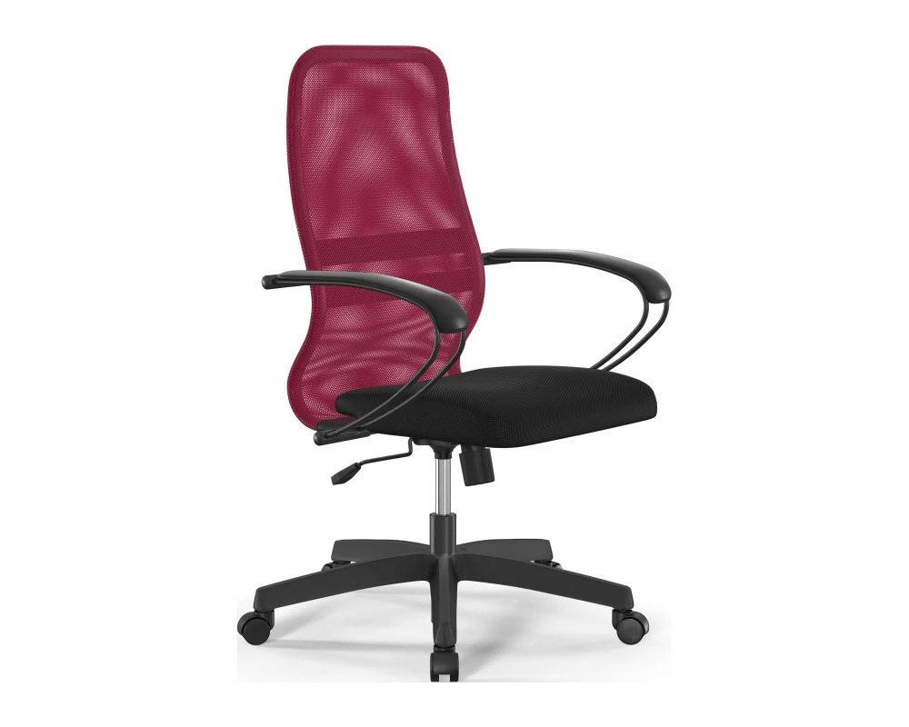 Кресло Sit 8 B2-8K M09.B02.G15.W01 (подл.1) Сетка, Красный/Черный