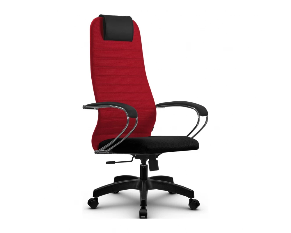 Кресло SU-B-10 подл.131/осн.001 Сетка, Красный/Черный