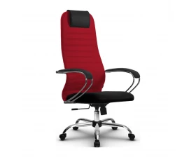 Кресло SU-B-10 подл.131/осн.003 Сетка, Красный/Черный images