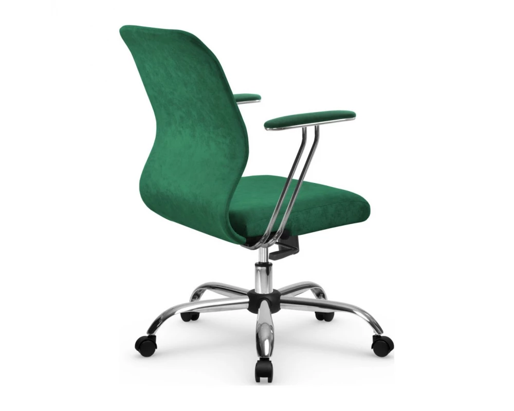 Кресло SU-Mr-4 Vivaldi подл.078/осн.003 Велюр, Зеленый