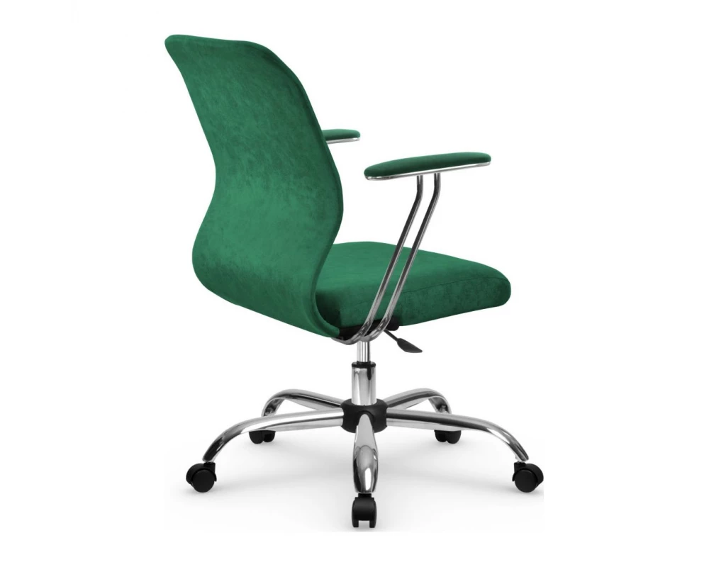 Кресло SU-Mr-4 Vivaldi подл.078/осн.006 Велюр, Зеленый