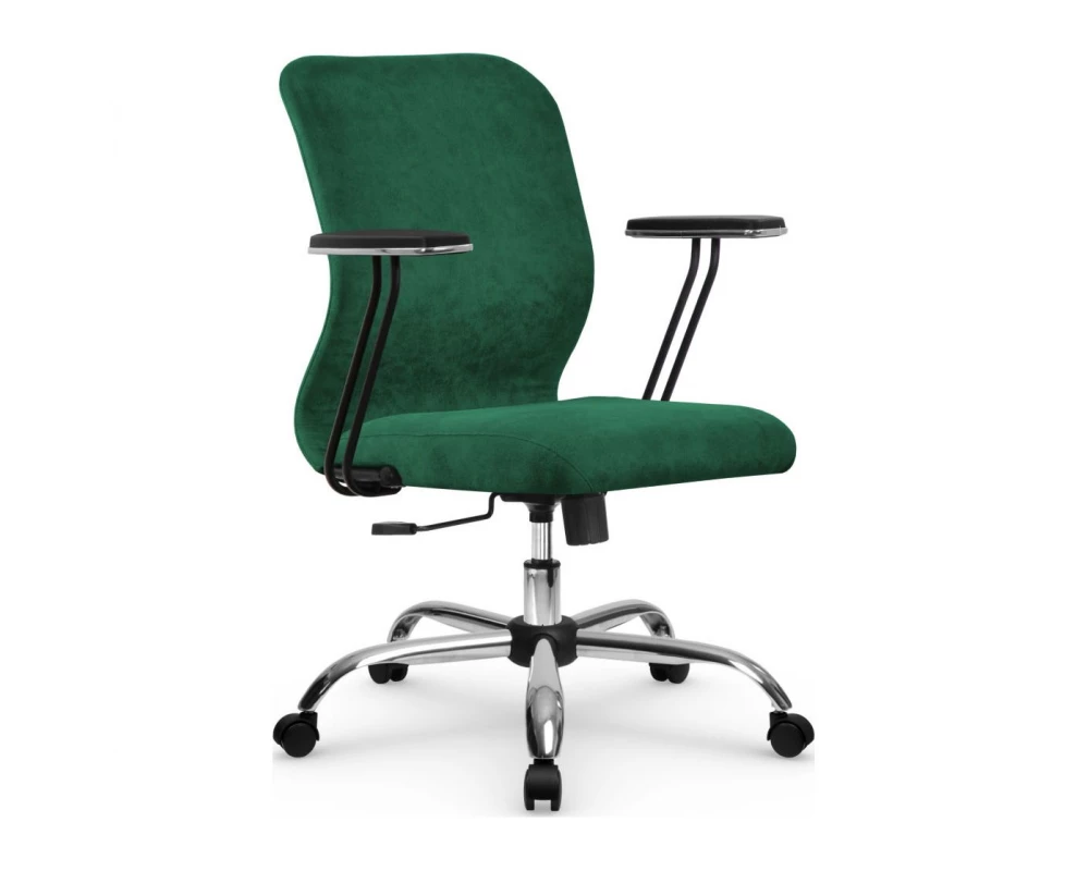 Кресло SU-Mr-4 Vivaldi подл.110/осн.003 Велюр, Зеленый