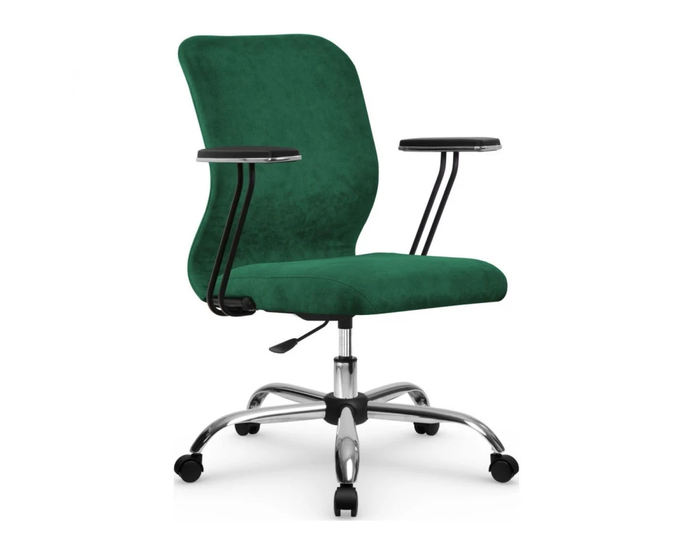 Кресло SU-Mr-4 Vivaldi подл.110/осн.006 Велюр, Зеленый