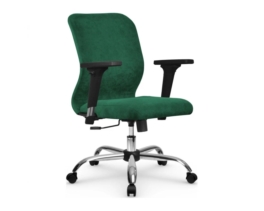 Кресло SU-Mr-4 Vivaldi подл.200/осн.003 Велюр, Зеленый