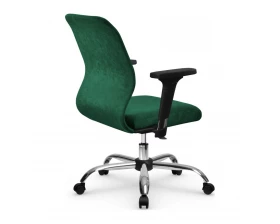 Кресло SU-Mr-4 Vivaldi подл.200/осн.006 Велюр, Зеленый images