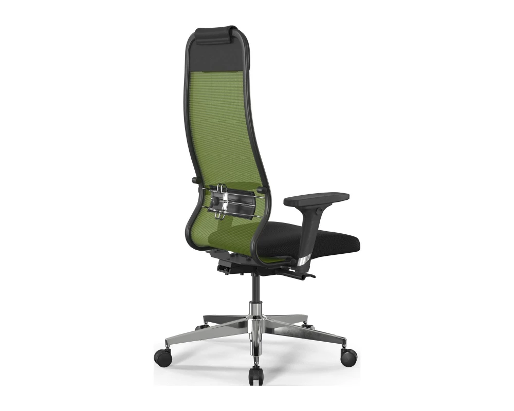 Кресло SynchroSit 10 B1-111D M23.B22.G18.W03 Сетка, Зеленый/Черный