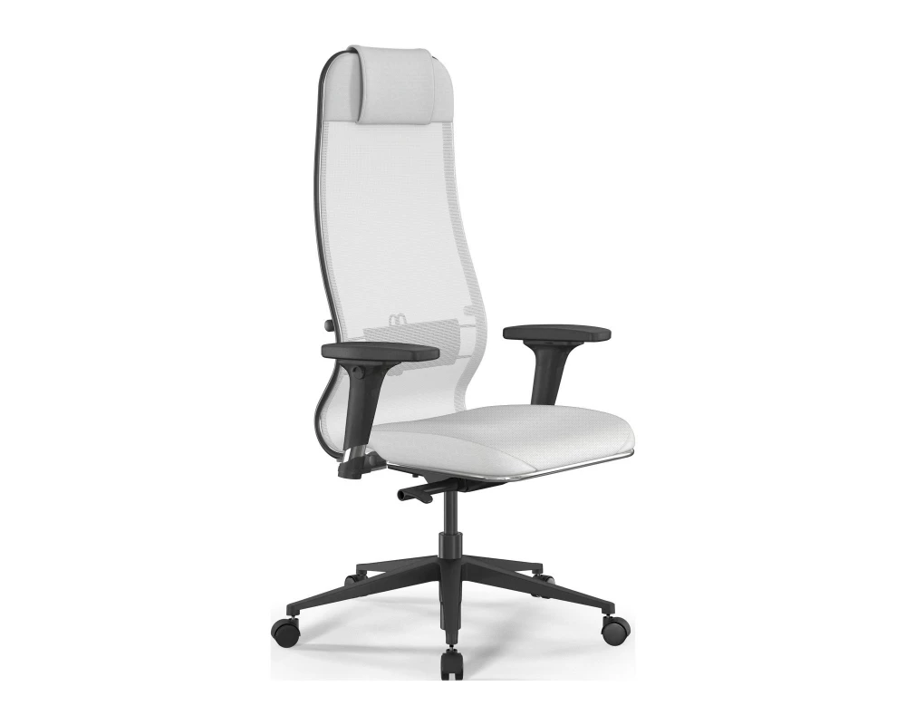 Кресло SynchroSit 10 B1-115D M23.B11.G19.W02 Сетка/Экокожа, Белый