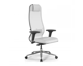 Кресло SynchroSit 10 B1-115D M23.B23.G18.W02 Сетка/Экокожа, Белый images