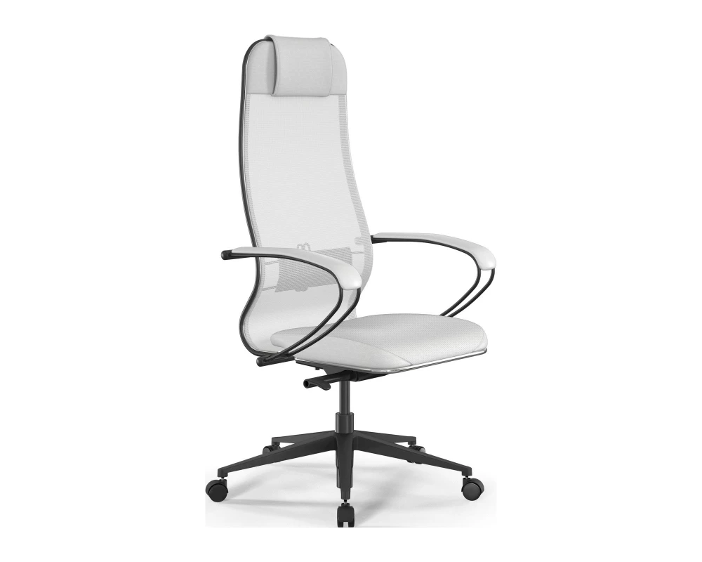 Кресло SynchroSit 10 B1-115K M23.B11.G19.W02 Сетка/Экокожа, Белый