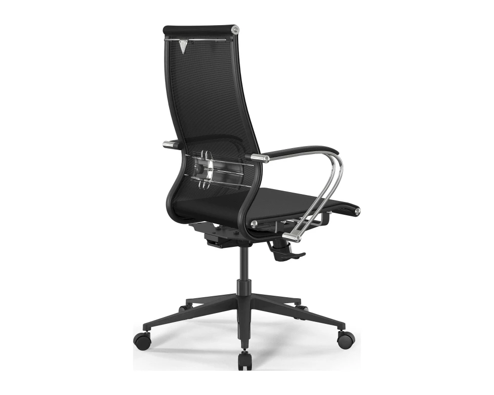 Кресло SynchroSit 10 B2-189K M25.B11.G19.W02 (подл. хром) Сетка, Черный