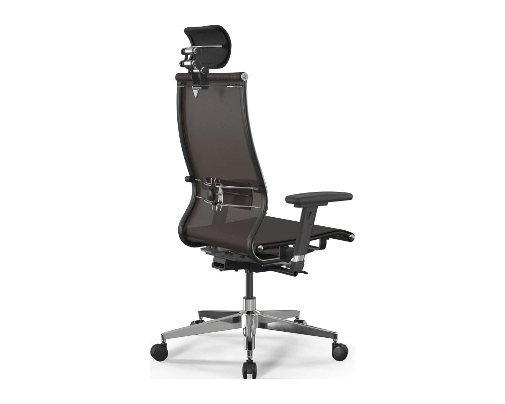 Кресло SynchroSit 10 L2-107D M24.B22.G18.W03 (подл. 1) Сетка, Коричневый