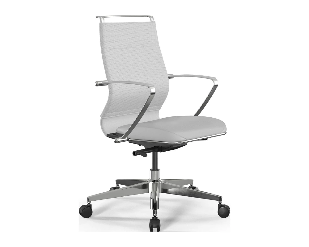 Кресло SynchroSit Well M3-192K M23.B22.G18.W03 Экокожа, Белый