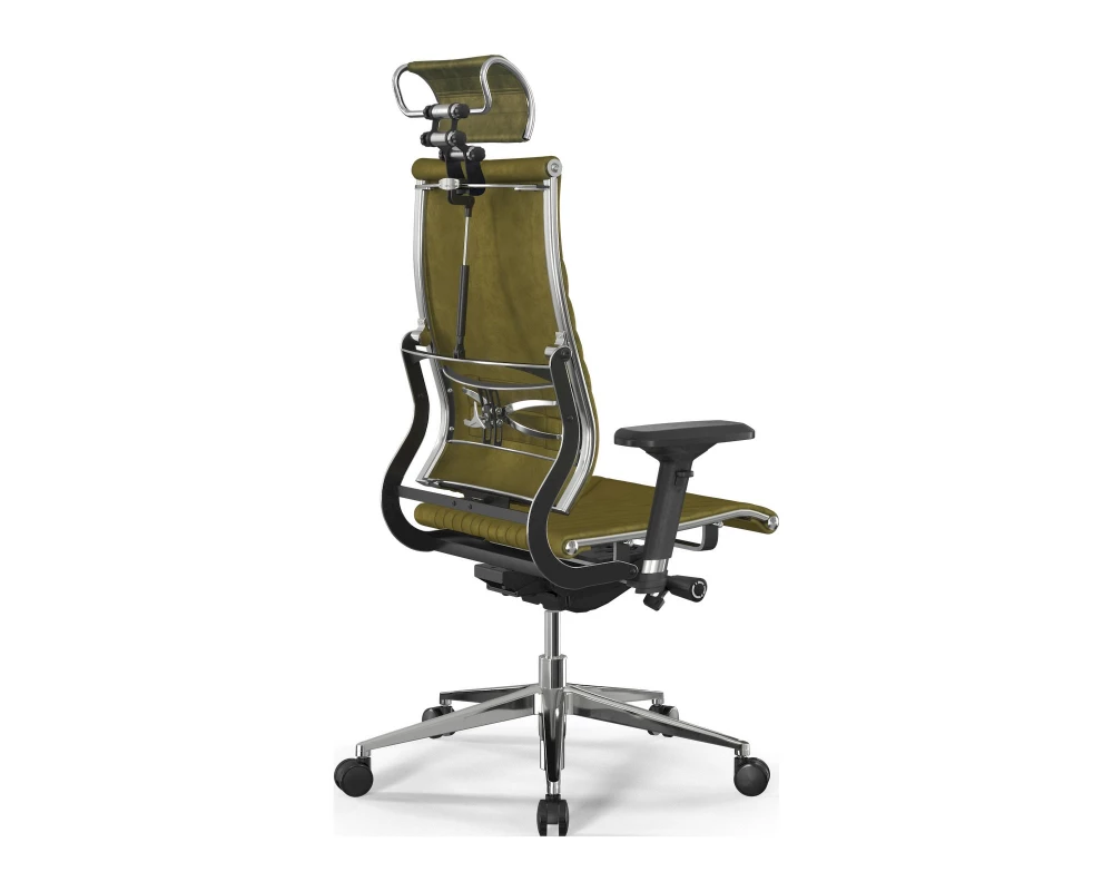 Кресло Y 2DM B2-12D M26.B32.G25.W03 Велюр, Оливковый