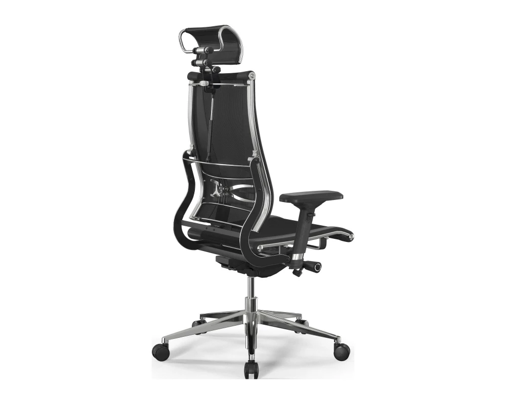 Кресло Y 2DM B2-14D M26.B32.G25.W03 Сетка/Экокожа, Черный