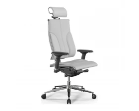 Кресло Y 3DE B2-10D M26.B32.G25.W03 Экокожа, Белый images