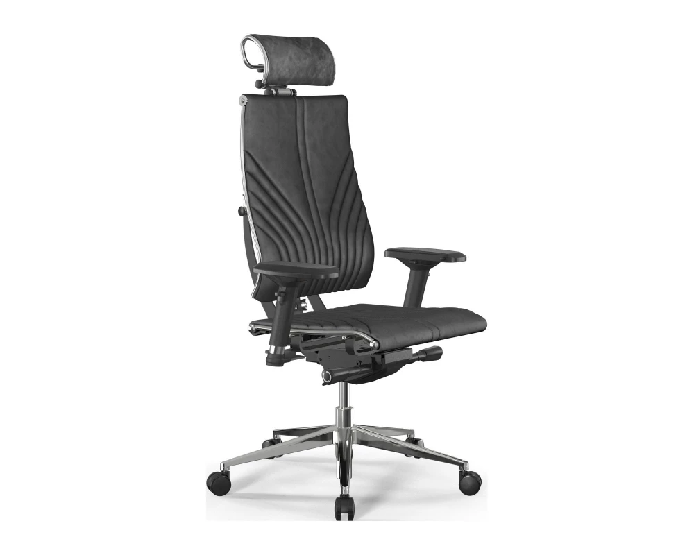 Кресло Y 4DF B2-12D M26.B32.G25.W03 Велюр, Темно-серый