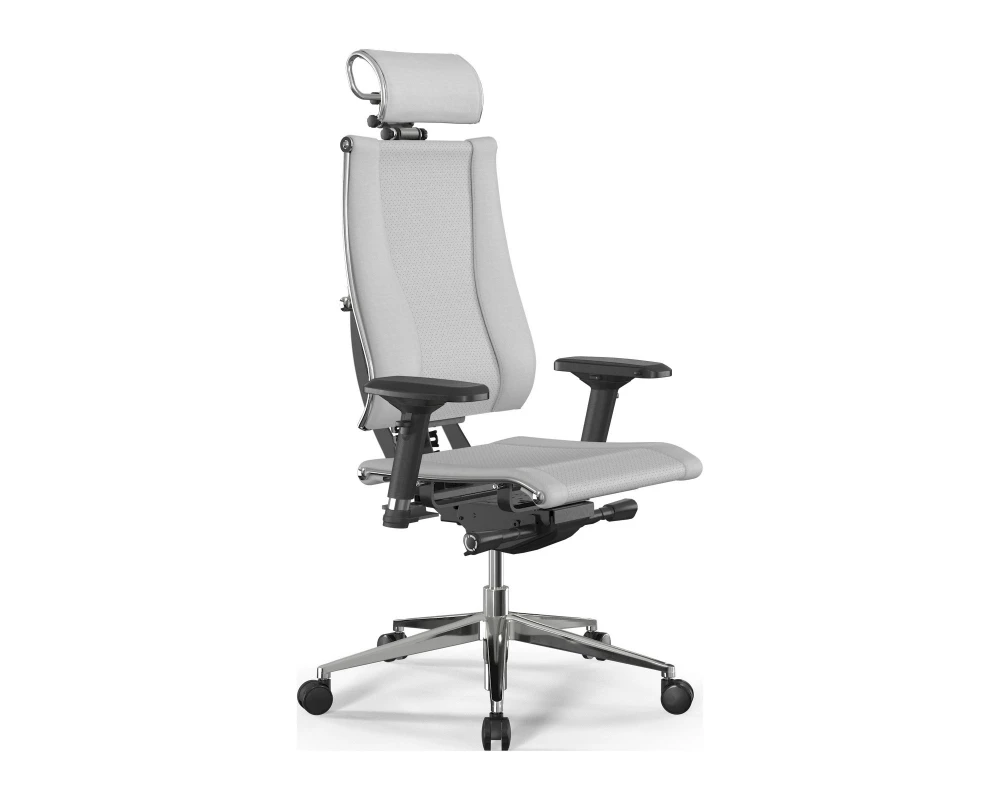 Кресло Y 4DF B2-17D M26.B32.G25.W03 Экокожа, Белый