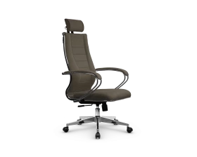 Кресло МЕТТА B 2m 34PF подл.127/осн.004 Ткань, Коричневый images