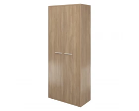 Шкаф высокий закрытый 2 двери 800х400х1980 Дублин images