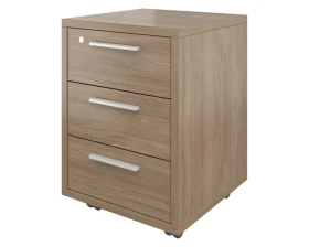 Тумба выкатная (3 ящика с замком) 450х450х600 Дублин images