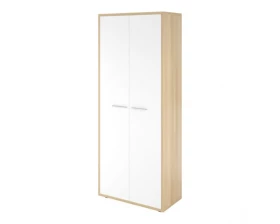 Шкаф высокий закрытый 2 двери 800х400х1980 Дублин images