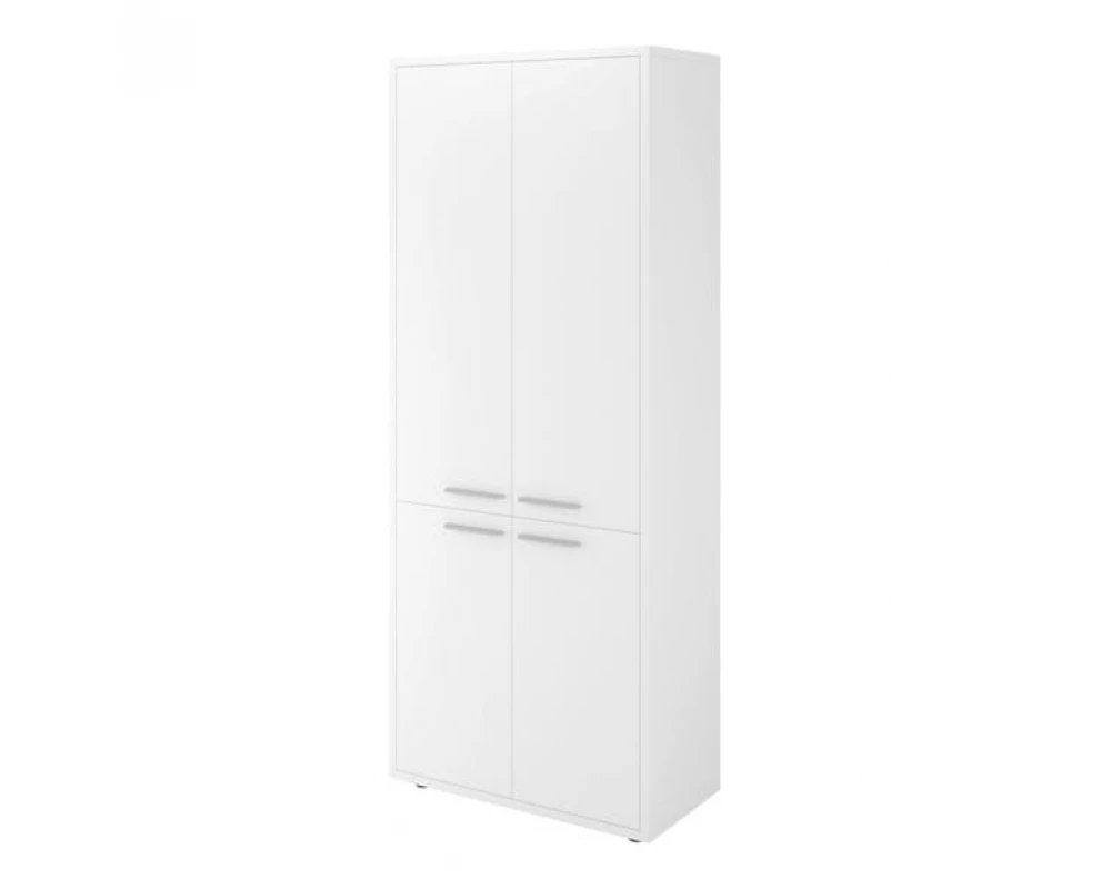 Шкаф высокий закрытый 4 двери 800х400х1980 Дублин