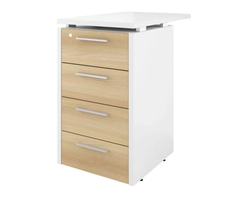 Тумба приставная (4 ящика с змамком) 450х700х750 Дублин