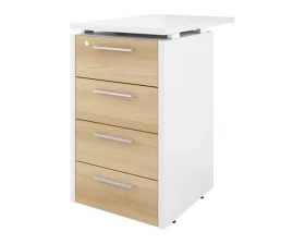 Тумба приставная (4 ящика с змамком) 450х700х750 Дублин images