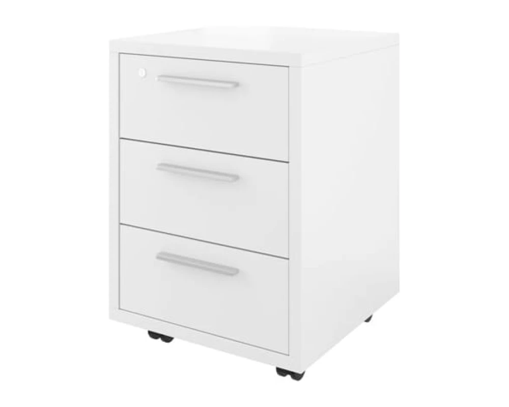 Тумба выкатная (3 ящика с замком) 450х450х600 Дублин
