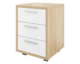Тумба выкатная (3 ящика с замком) 450х450х600 Дублин images