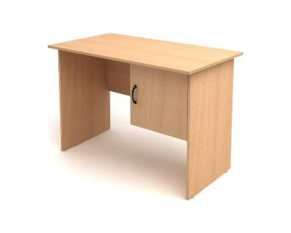 Стол 1-тумбовый с дверкой (1100х600х750) тумба справа СК26 Канц