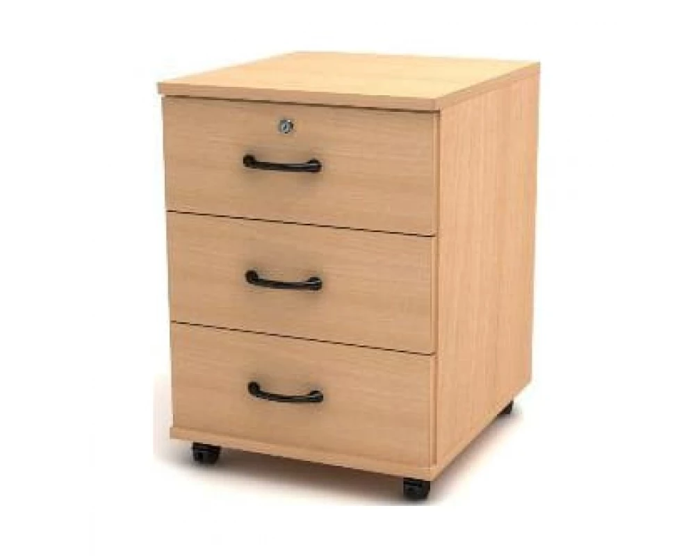 Тумба выкатная с замком (404х450х570) ТК29 Канц